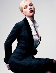 Scarlett Johansson Suit